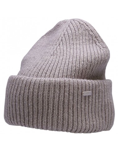 4F Beanie Î“Ï…Î½Î±Î¹ÎºÎµÎ¯Î¿Ï‚ Î£ÎºÎ¿ÏÏ†Î¿Ï‚ Î¼Îµ Rib Î Î»Î­Î¾Î· ÏƒÎµ ÎœÏ‰Î² Ï‡ÏÏŽÎ¼Î± H4Z22-CAD005-52M